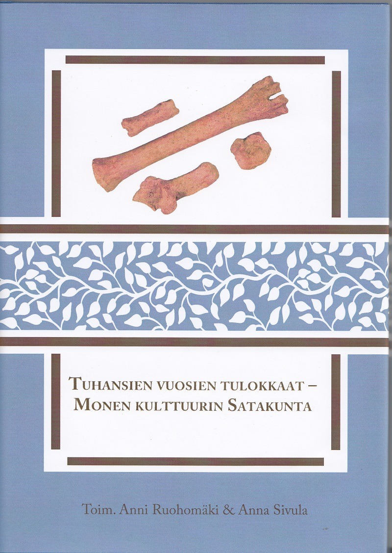 Kuvassa kansi teoksesta "Tuhansien vuosien tulokkaat – Monen kulttuurin Satakunta".