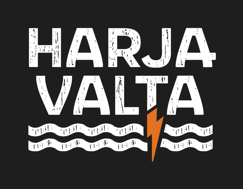 Kuvassa Harjavallan uuden brändin logo.