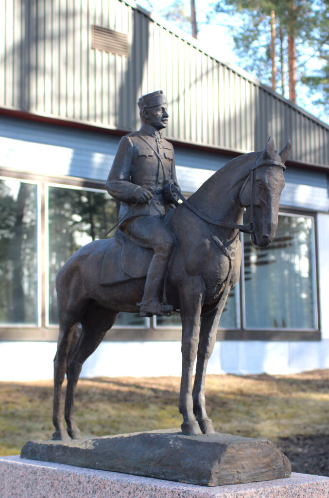 Marsalkka Mannerheim, Emil Cedercreutz, 1948. Kuva @ Emil Cedercreutzin museo. 