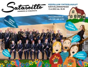 Kuvassa Porin VPK:n soittokunta ja Heta Halonen, sekä tapahtuman sanallista kuvausta.