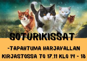 Soturikissat -tapahtuman mainoskuva