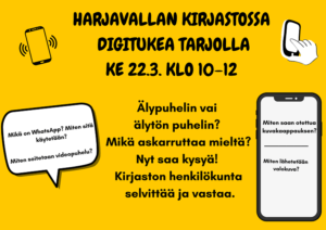 Kuvan mainoksessa samat tekstit kuin tekstiosassa.