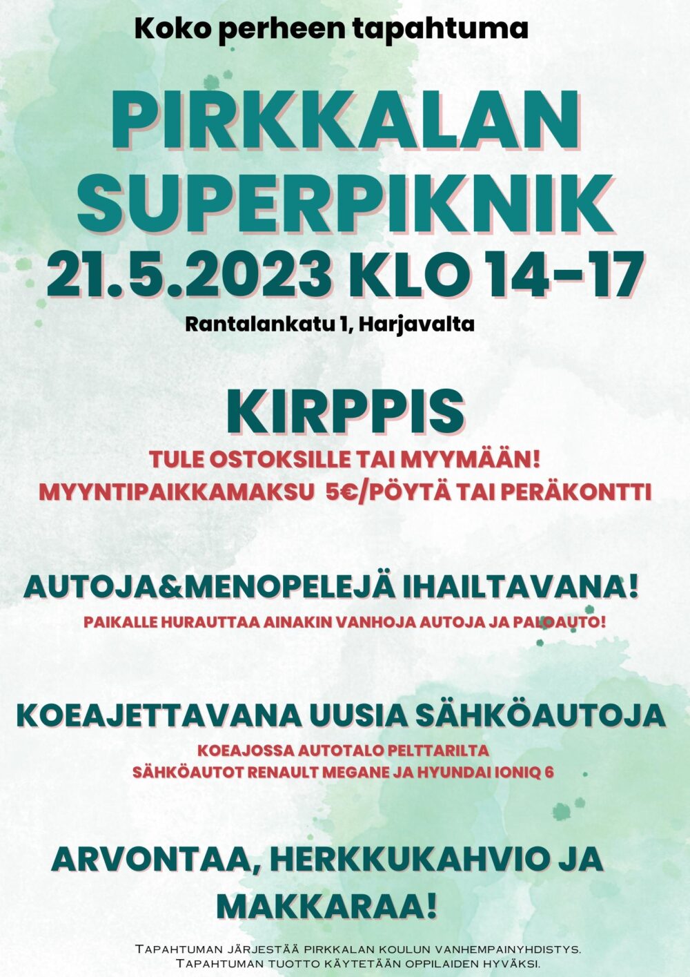 Pirkkalan superpiknik-mainos