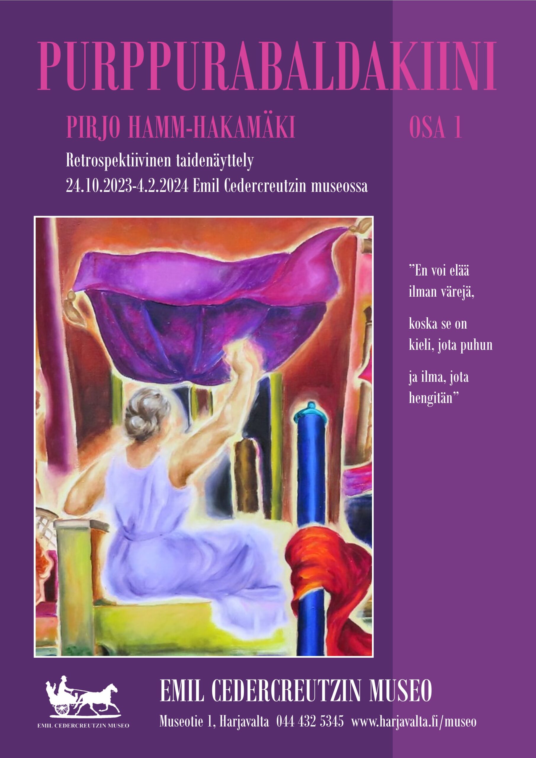 Juliste, Pirjo Hamm-Hakamäen näyttely