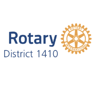 Kuvassa Rotaryklubin logo.