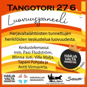 Tangotori juliste.