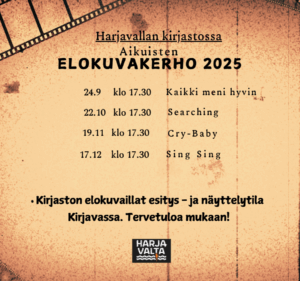 Elokuvakerhon mainos