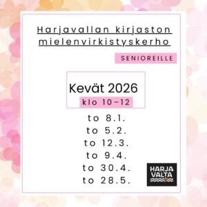 Mielenvirkistyskerho kevät 2026 Mielenvirkistyskerhon mainos