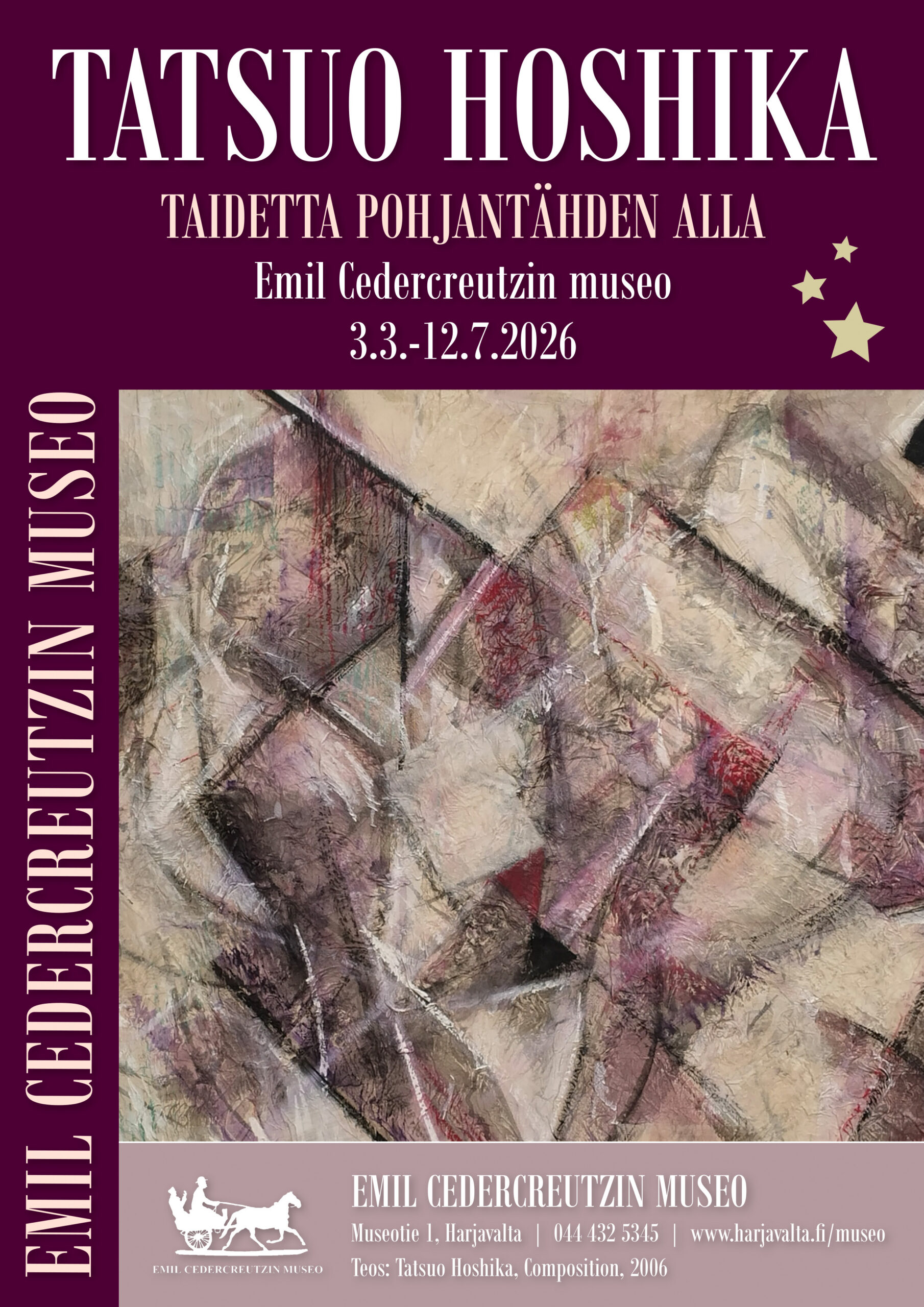 Juliste, Tatsuo Hoshika – Taidetta Pohjantähden alla