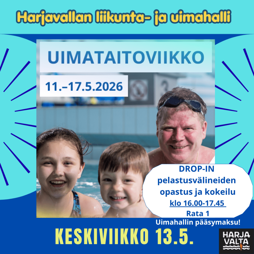 Uimataitoviikon ma 11. - su 17.5 materiaalia.